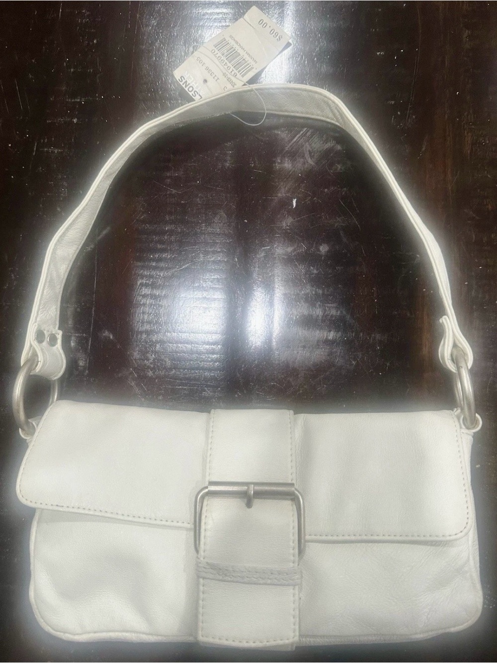 VINTAGE Wilson’s Leather Maxima Handbag Cream NWT